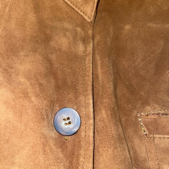 Harold's Women Vest color carmel suede size L - Picture 2 of 4